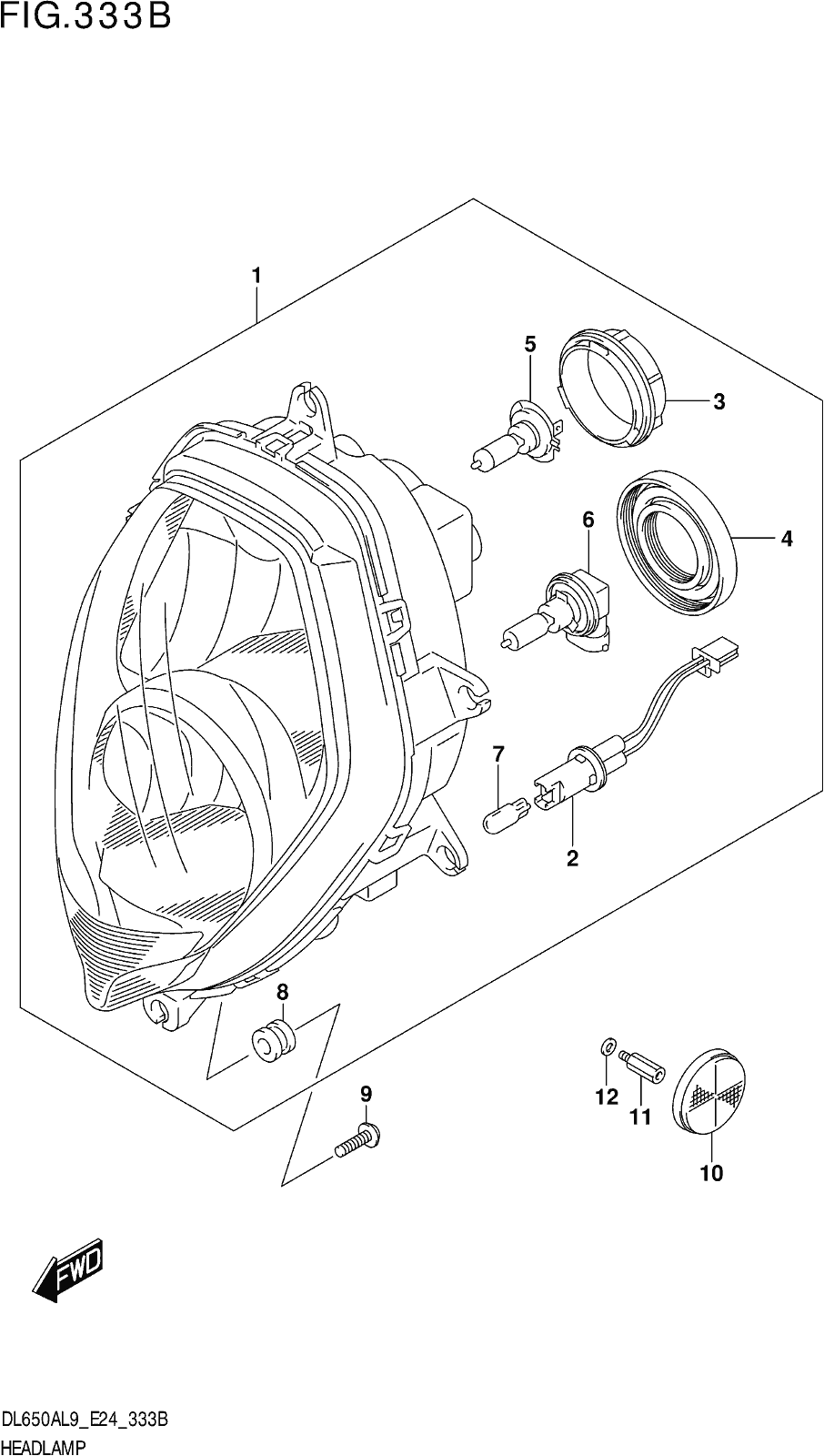 Fig.333b Headlamp