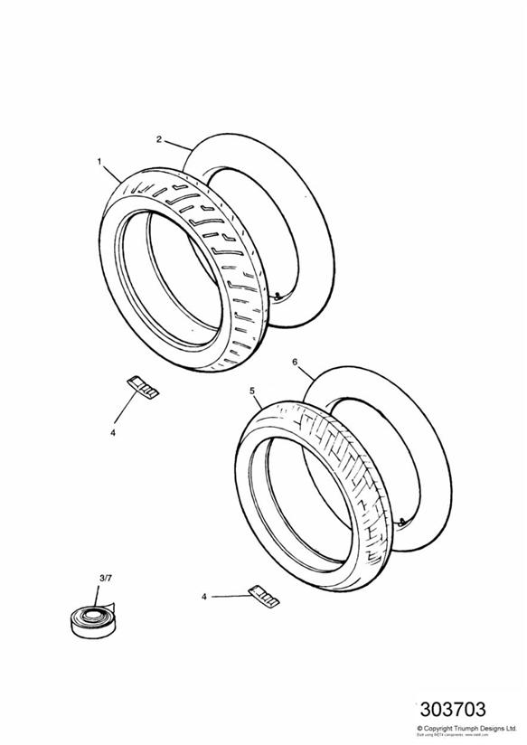 Tyres/inner Tube