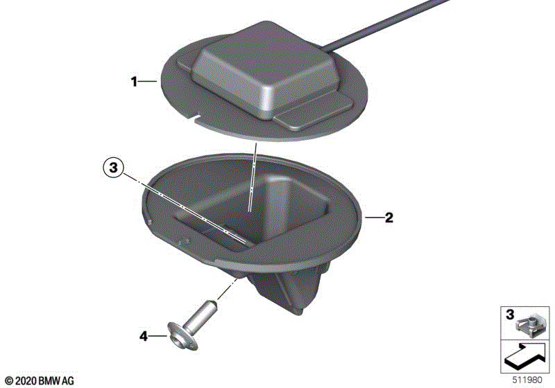 Antenna for SDARS