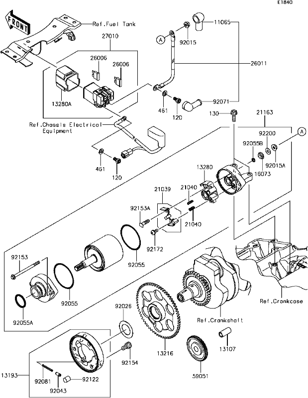 C-12starter Motor