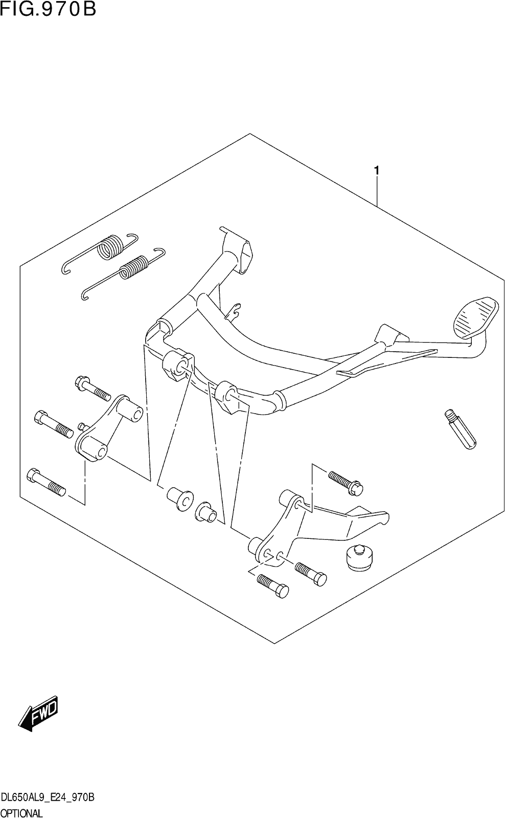 Fig.970b Optional (center Stand Set)