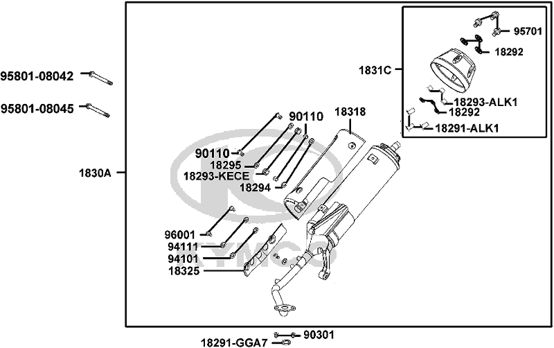 F14 - Exhaust Muffler