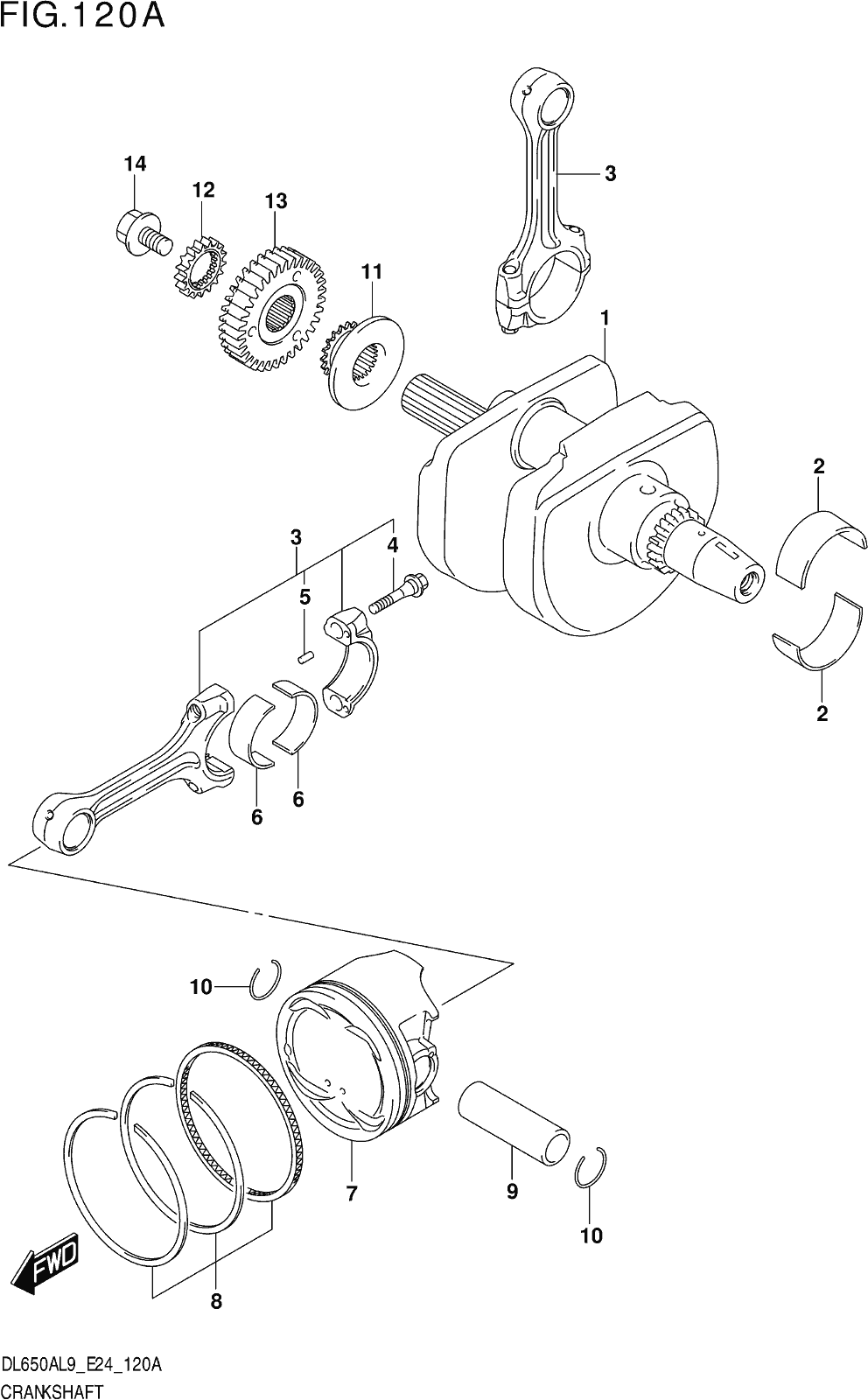 Fig.120a Crankshaft