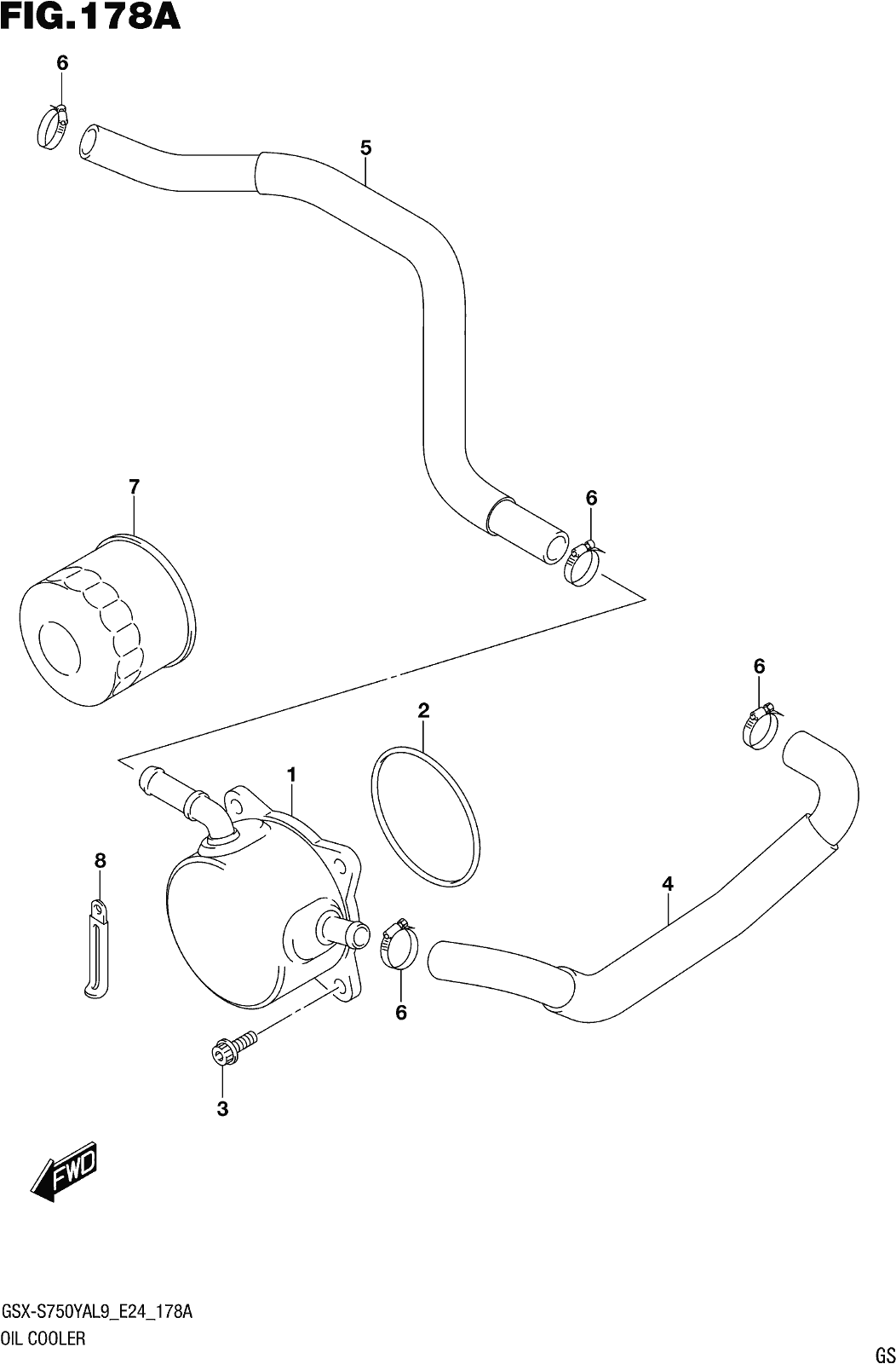 Fig.178a Oil Cooler