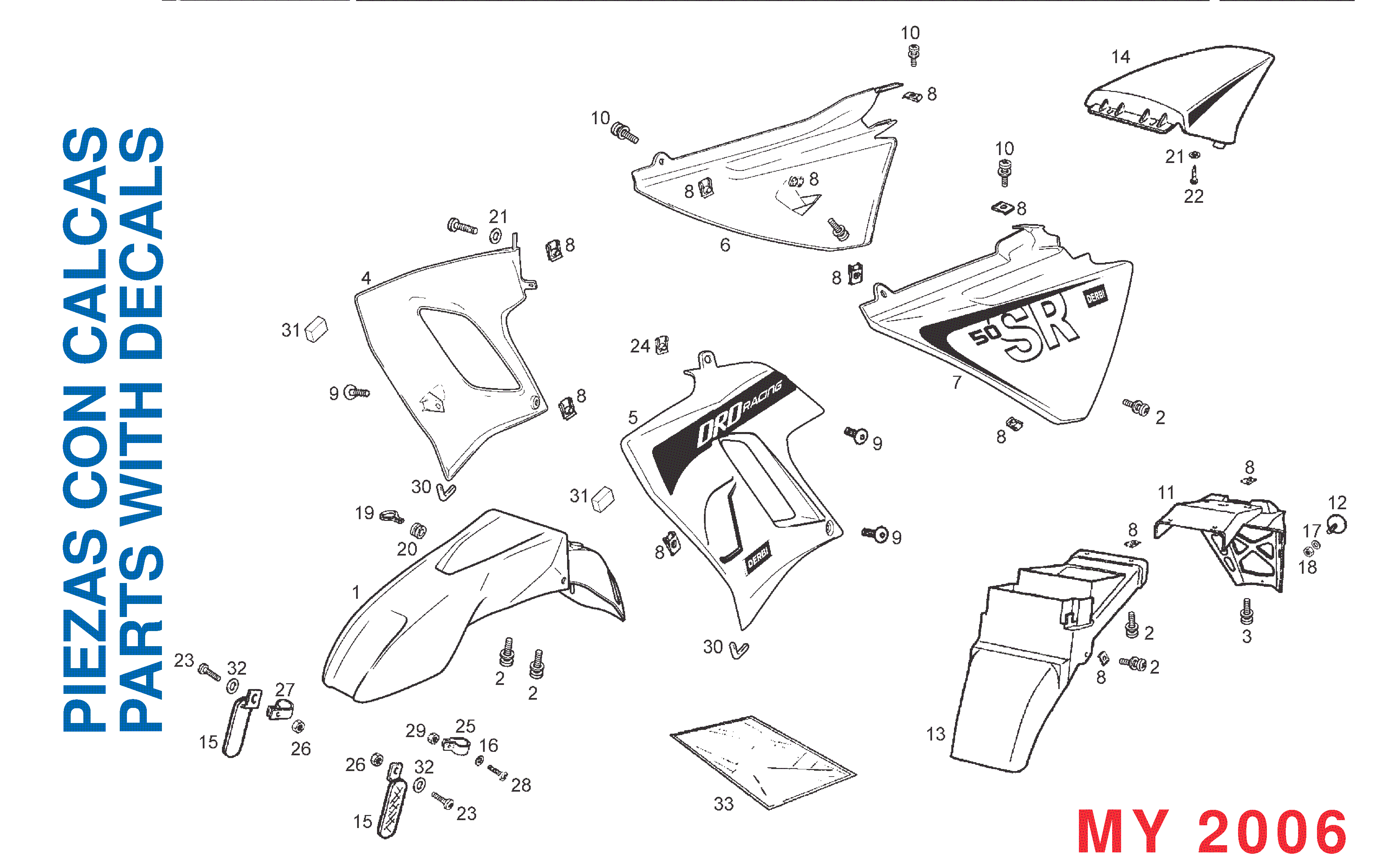 CHASSIS COMPONENTS (2006)
