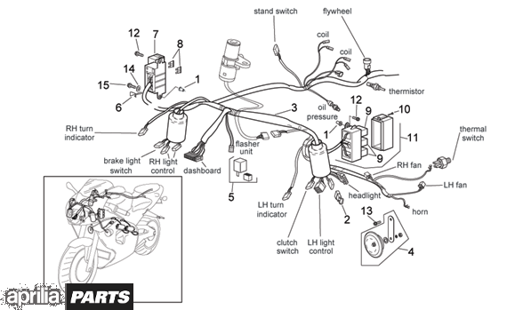 front electrical system
