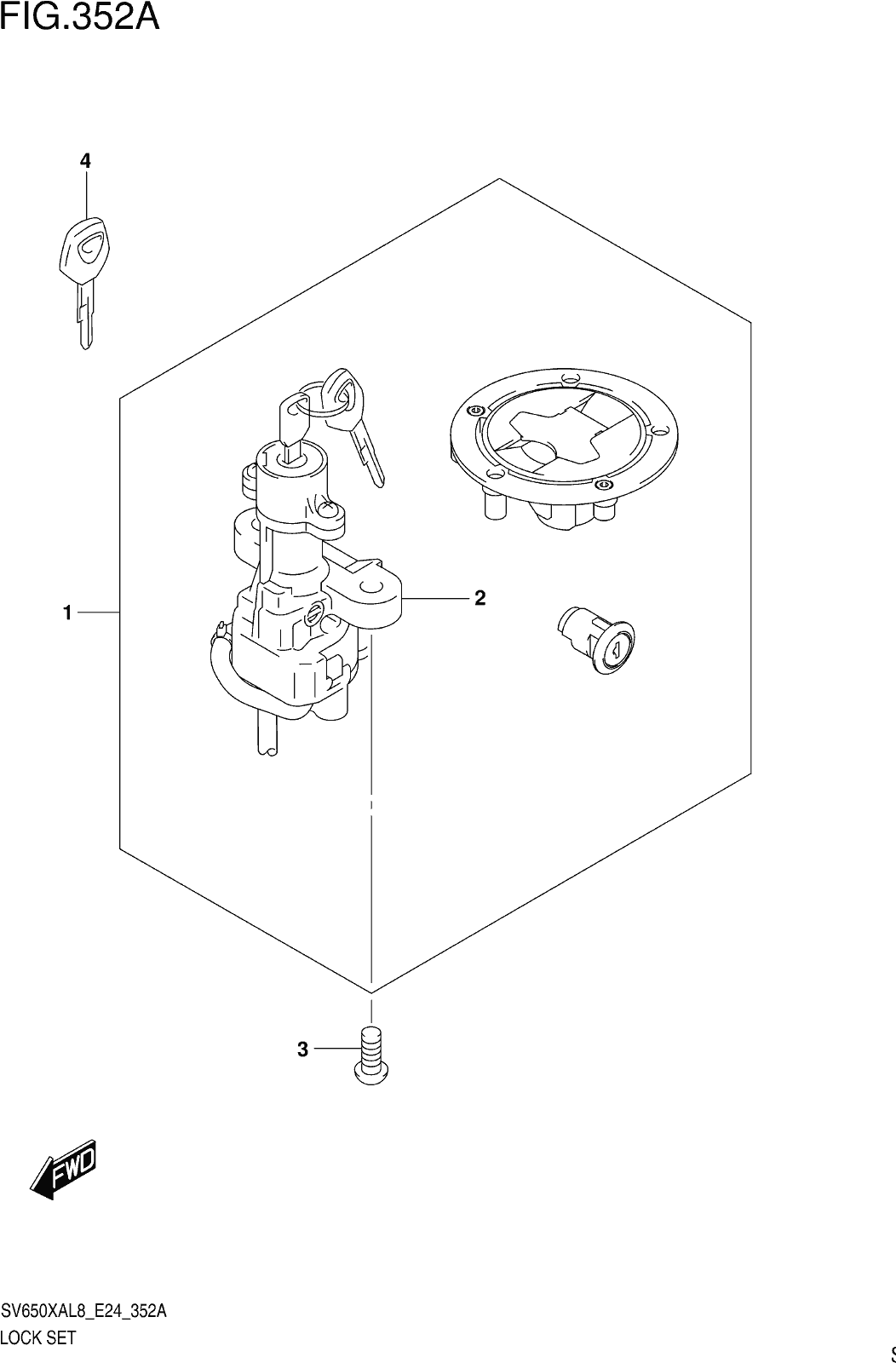 Fig.352a Lock Set