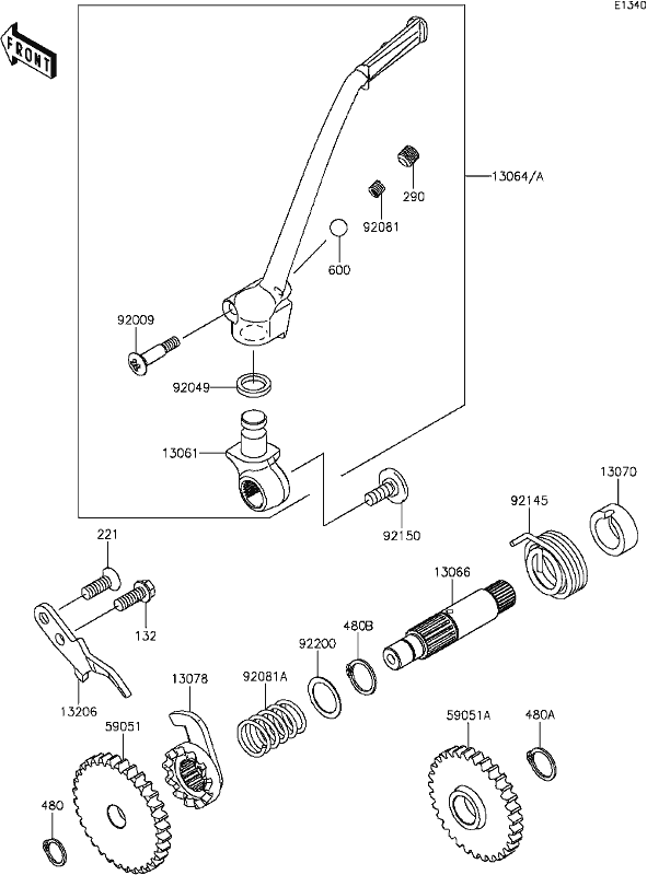 B-7 Kickstarter Mechanism
