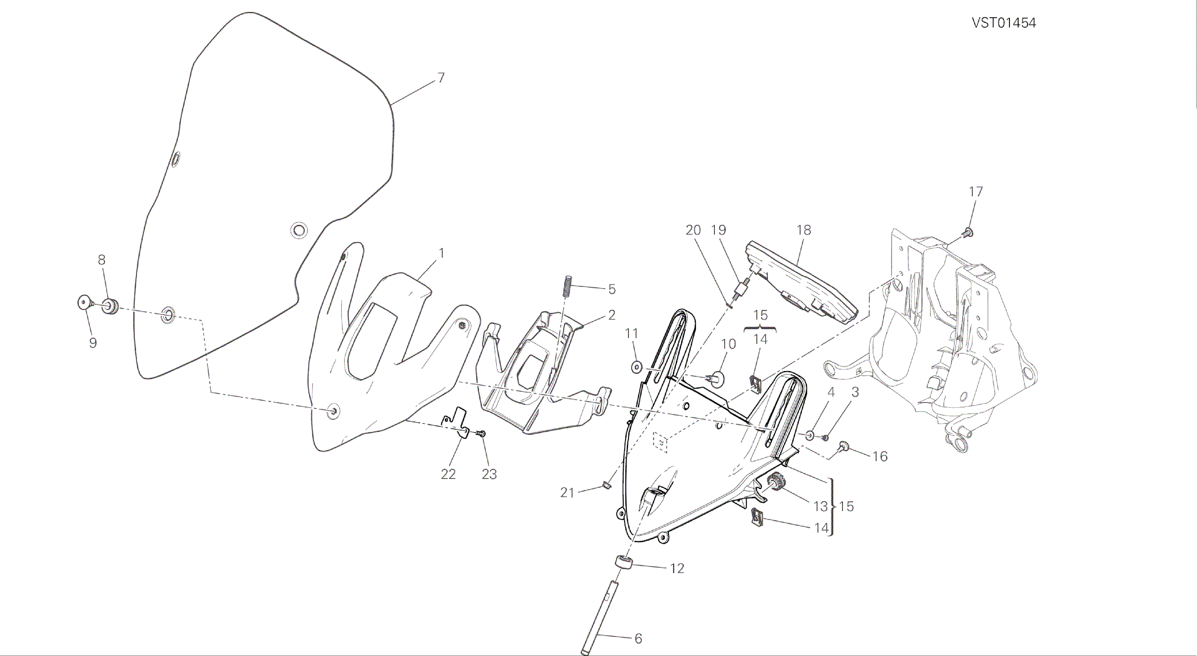 DRAWING 34C - WINDSHIELD [MOD:MS1200S]GROUP FRAME