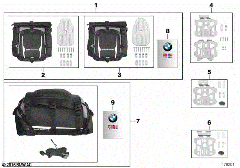 Miscellaneous luggage system