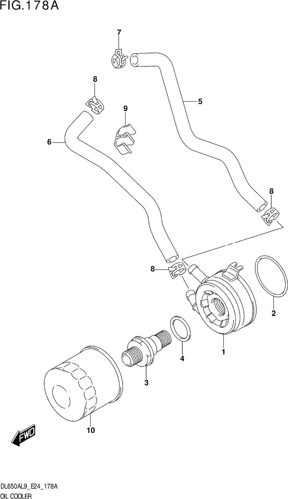 Fig.178a Oil Cooler