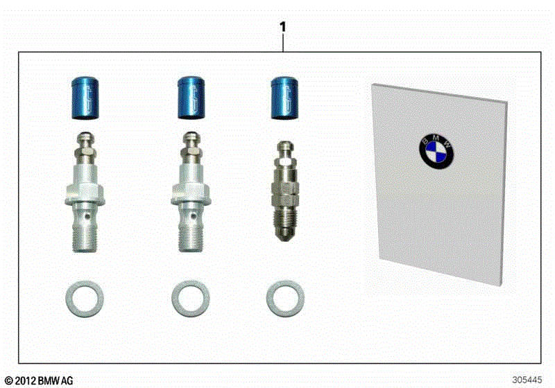Satz HP Race brake bleeder valve