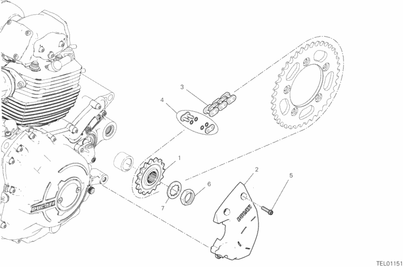 Front Sprocket - Chain
