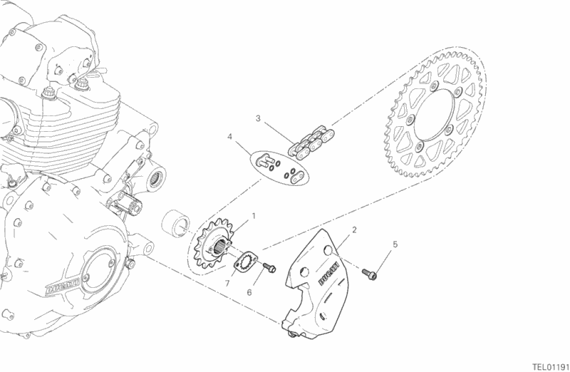 Front Sprocket - Chain